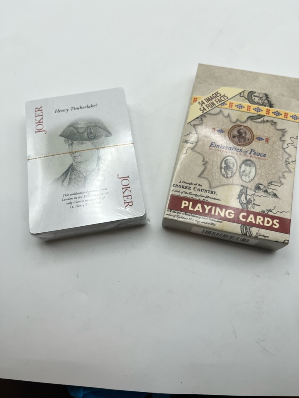 Playing Cards - Beige and Red